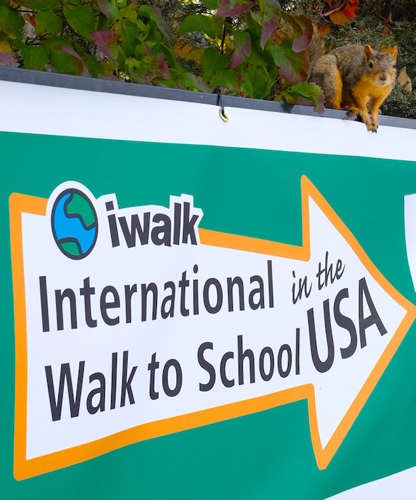 You are currently viewing International Walk to School Day At Bixby School